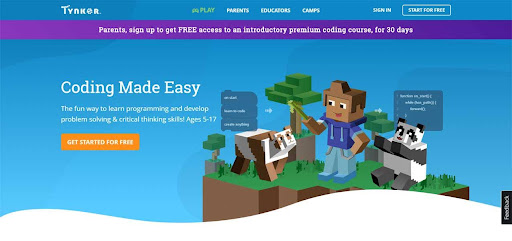 #3 Coding for Kids Platform Tynker Junior_coding for kids